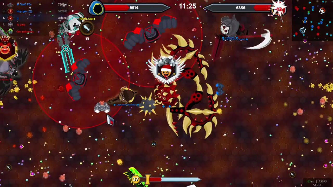 EvoWars.io🕹️| Speedrun 7p dành lấy 1m2 !!!!