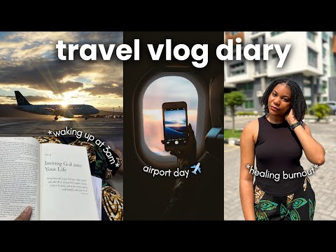 vlog: 3am flights, healing from burnout & exploring a new city