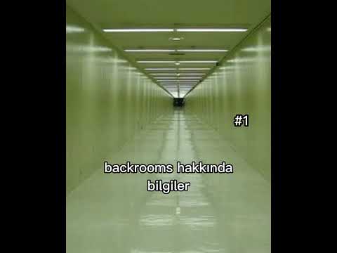 BACKROOMS HAKKINDA BİLGİLER #1