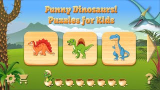 Funny Dinosaurs Puzzles For Kids