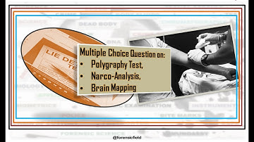 Forensic Science- NET/JRF Preparation [UNIT-I (Topic 8)]