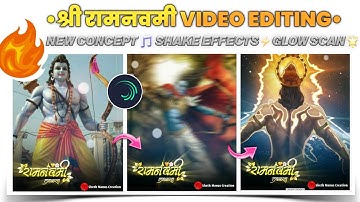 Ram Navami Status video editing in Alight Motion || new treanding editing