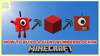 How to Build a GIANT Numberblock in Minecraft