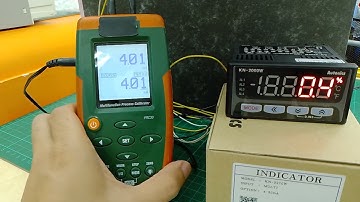 AUTONICS KN2210W DISPLAY INPUT  4 to 20mA  FROM TPS30 PRESSURE TRANSMITTER