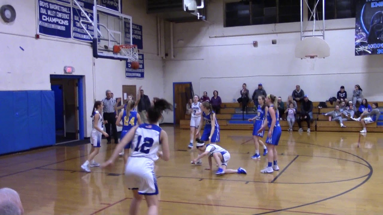 Brianna Frongillo Basketball February 2020 Hopedale HS Varsity Games