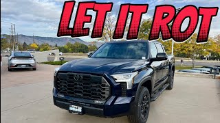 Toyota Dealerships Are Screwed…Can’t Sell Overpriced Trucks