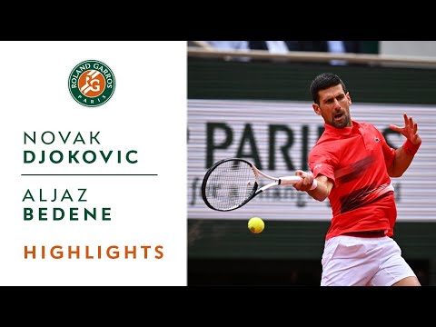 Novak Djokovic vs Aljaz Bedene - Round 3 Highlights I Roland-Garros 2022