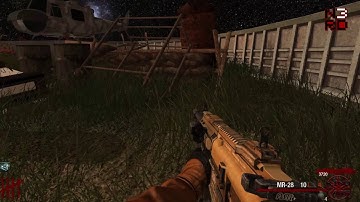 CoD WaW: Custom Zombie Map Recontamination SOLO part 1 (PC) ᴴᴰ