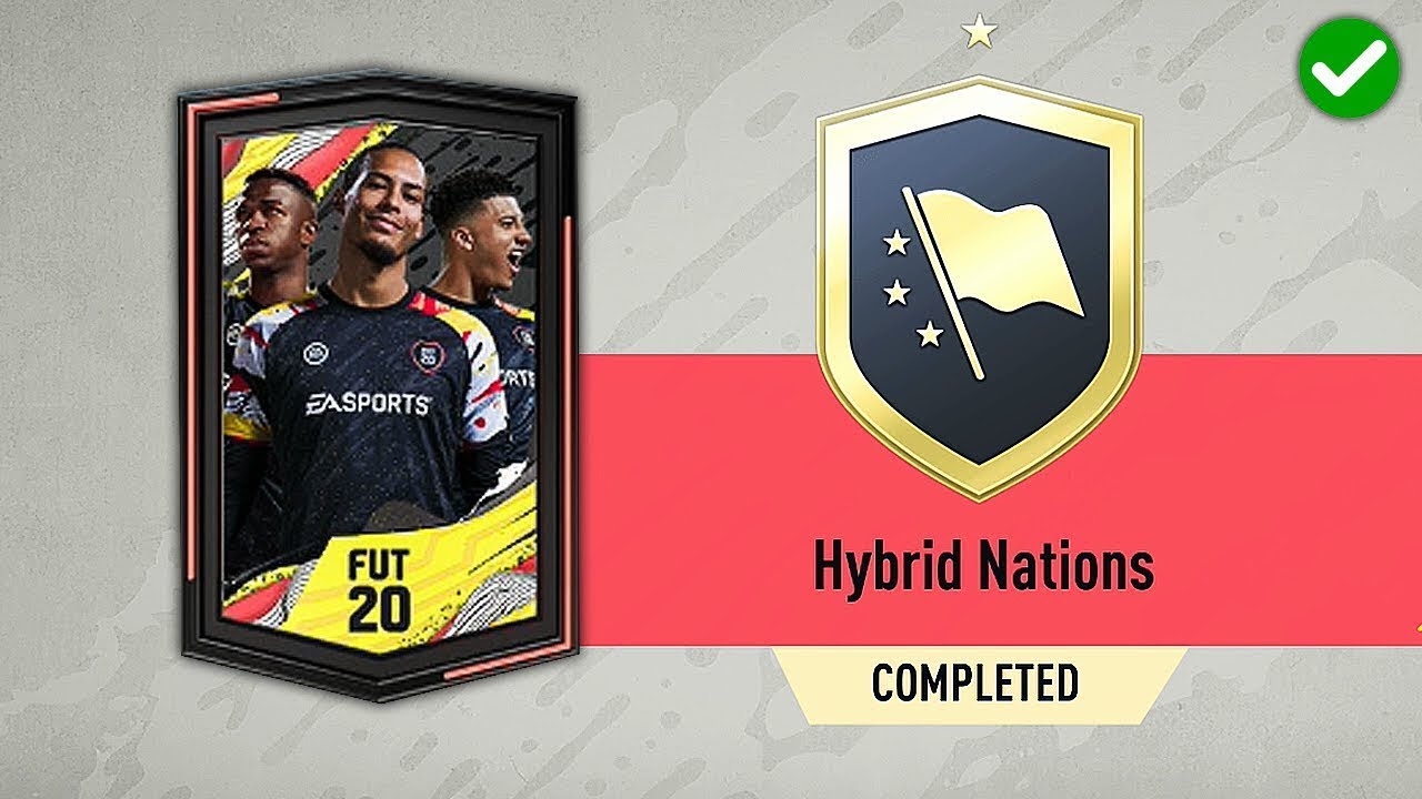 FIFA 20 HYBRID NATIONS SBC CHEAPEST SOLUTION! (NO LOYALTY REQUIRED