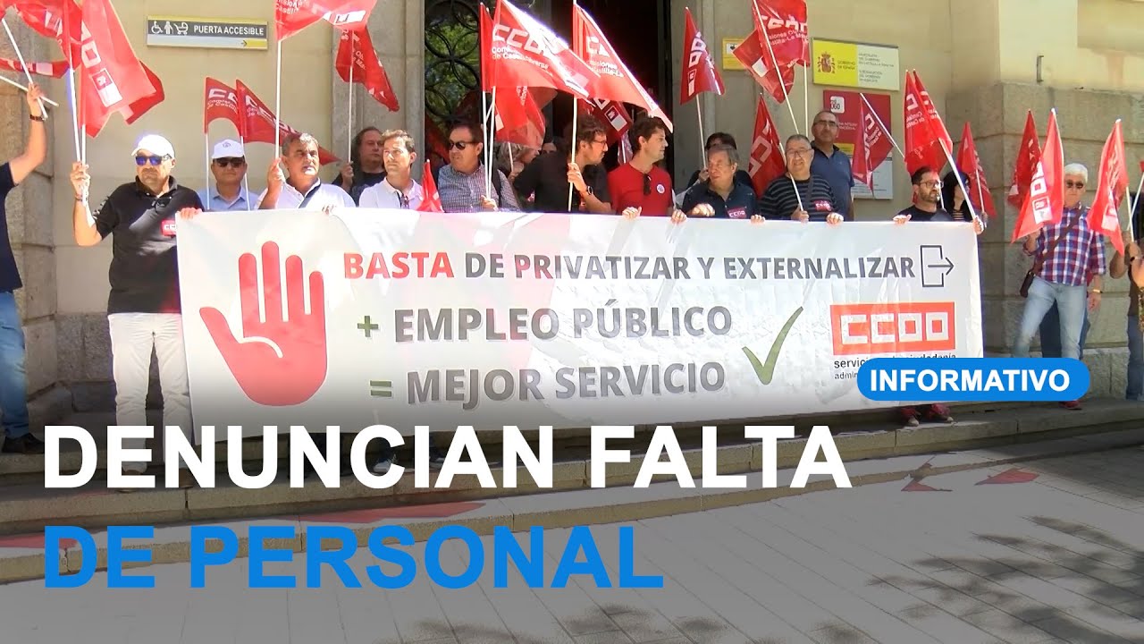 Denuncian falta de personal en la confederación del Segura - YouTube