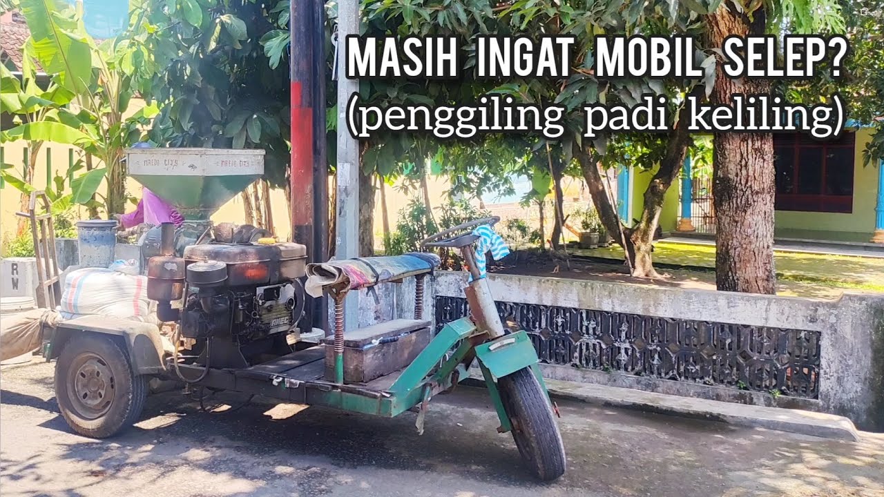 Masih Ingat Mobil Giling Padi Keliling Jadul Ini? Tidak Canggih Tapi Beras Kampung Hasilnya Enak Pol