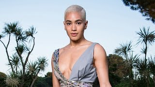 Pharrell Williams Muse And Lemon Music Video Dancer Mette Towley In Revlons Newest Campaign