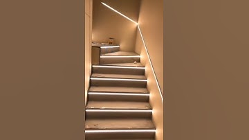 Stair Lighting Solution With LED Strips