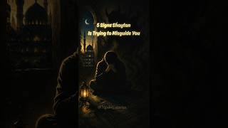 5 Signs Shaytan Is Trying to Misguide You ⚠️#IslamicReminder #Shaytan #Allah #IslamicShorts #Muslim