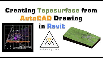 Toposurface from Autocad dwg in Revit
