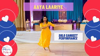 AAYA LAARIYE | COKE STUDIO | SOLO SANGEET PERFORMANCE | AnMe Dance