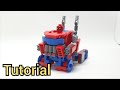 Tutorial of LEGO Spiderman 76146 Alternative build: Spidimus Prime