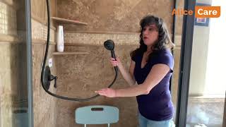 How to setup a bathroom for a senior or elderly person