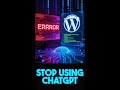 Stop Using ChatGPT for WordPress (Use This Instead)