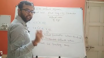 C++ Constructors Part 8 | Constructors with Default Arguments