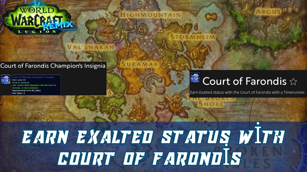 How to Get 20 Fragmented Memento of Epoch Challenges from World Quests in Legion Remix