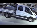 Ford transit tipper double cab exterior and interior