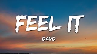 d4vd - Feel It (Lyrics) Resimi