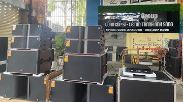 Dàn loa array phục vụ các dân chơi đỉnh cao - DXaudio 0913456172
