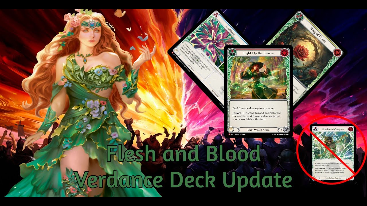 Still Amazing After The Bans || Flesh and Blood Verdance Deck Update