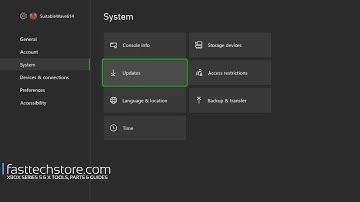 Xbox Series X and Series S Manual Software Update Guide