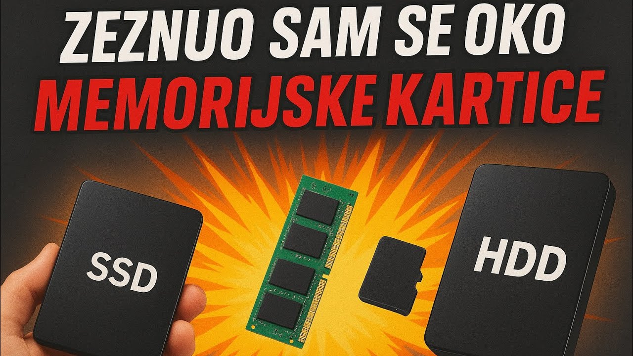 Svi greše kod kupovine memorije(i ja sam!)