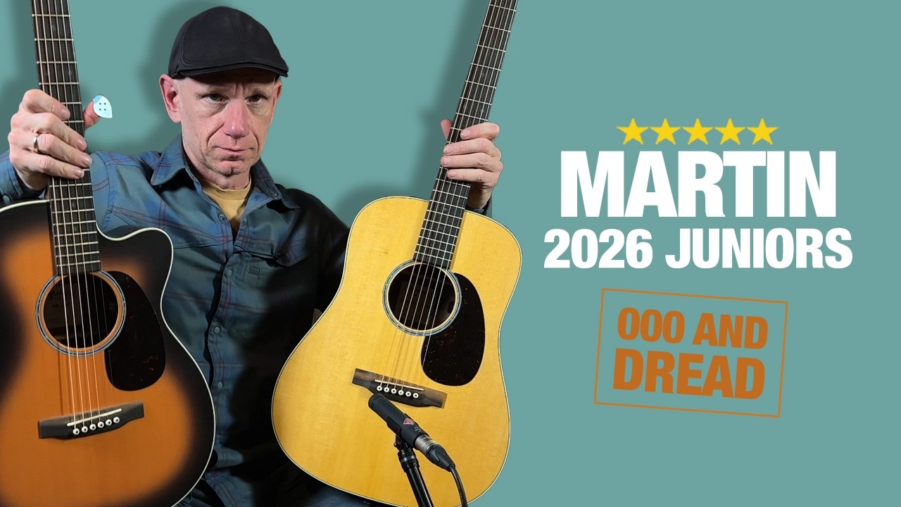Upgraded Martin Junior Models for 2026 (Dread & 000 Juniors) - YouTube