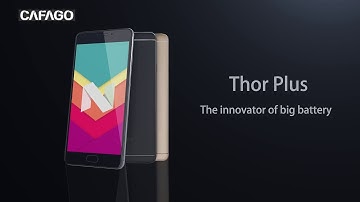 vernee Thor Plus Fingerprint 6200mAh 4G Smartphone