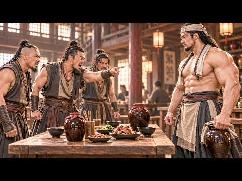 Video Action Movie: A humble waiter hides ultimate Kung Fu—on revenge night, he takes down the underworld!