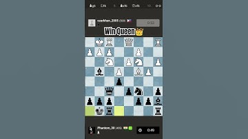 Thumbnail of Queen blunders 🤯 #remix #chess #trending #chessgame