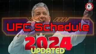 Unveiling UFC's Exciting 2024 Schedule Update