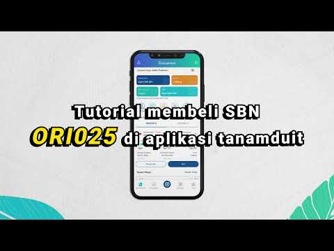 Cara membeli SBN ORI025 di aplikasi tanamduit