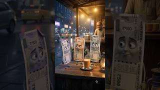Ai cartoon notes rupees #ai #aivideo #aifunny