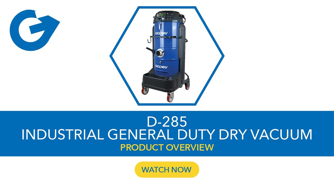 Goodway® | D-285 General Duty Dry Vacuum: Overview