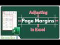 Changing the Margins in Microsoft Excel