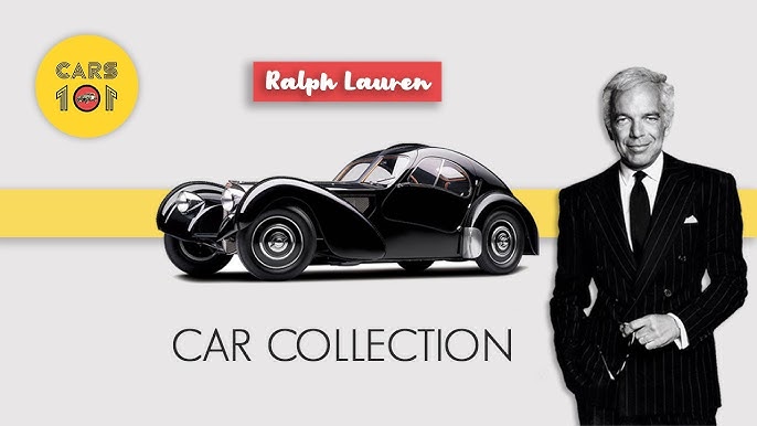La increíble colección de coches clásicos del diseñador de moda Ralph Lauren