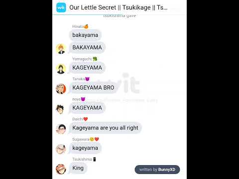 Our Little Secret || Tsukikage || Tsukikage rich au