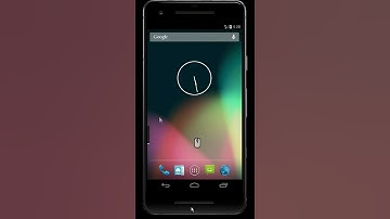 [Android4.4]Always visible mouse How to remove