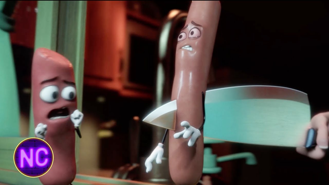 ⁣Carl Gets Cut In Half | Sausage Party | Now Comedy