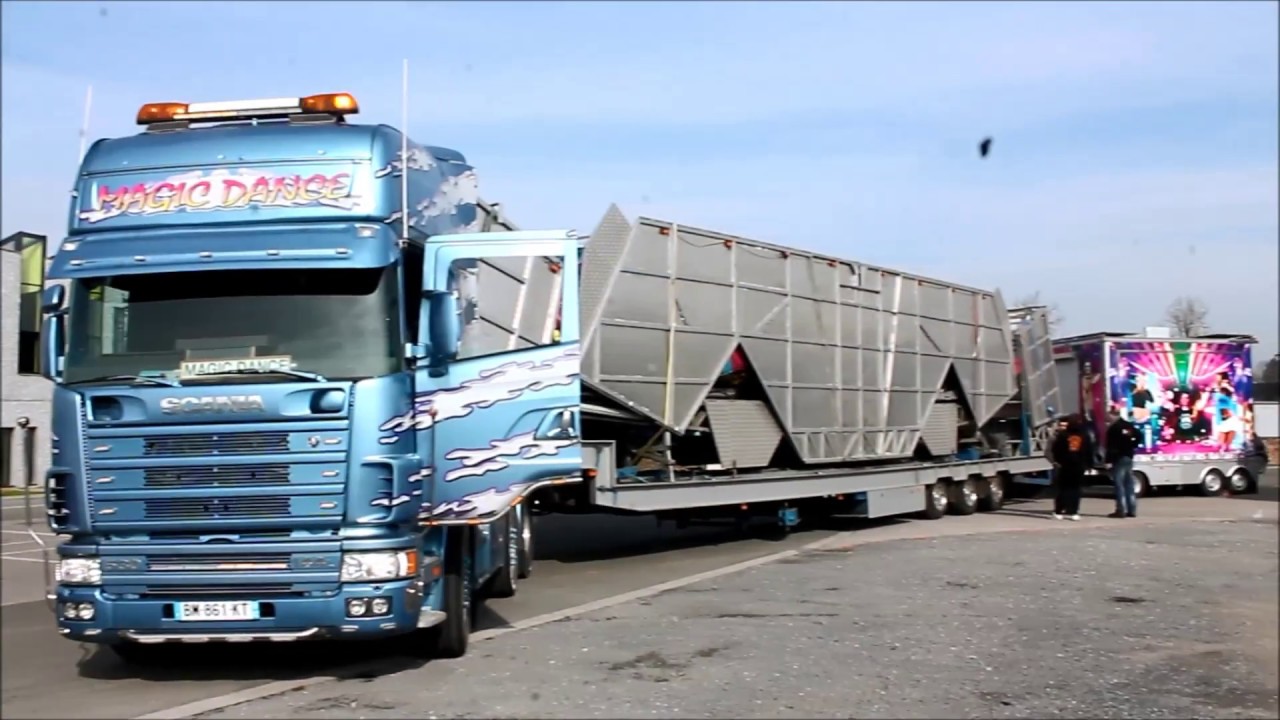 Arrivée Montage Magic Dance -  Printemps 2017