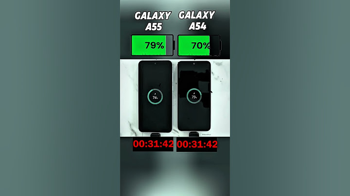 Galaxy A55 vs A54 ⚡ Charging Test – Old vs New! Who's Faster? 🔥#shorts #viralvideo