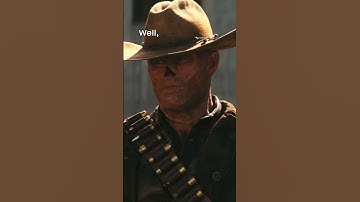 The Ghoul really is that guy 🤠 #Fallout #WaltonGoggins