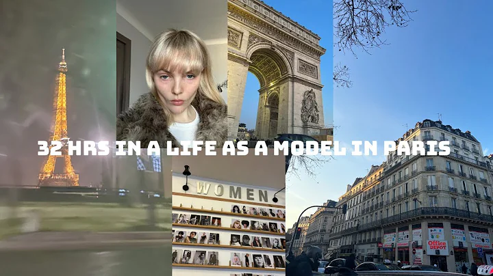 32 HRS IN A LIFE AS A MODEL IN PARIS || shooting a...