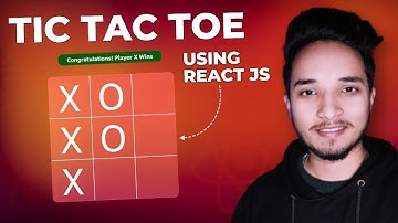 Building a TIC TAC TOE Game Using REACT JS | Step-by-Step Tutorial