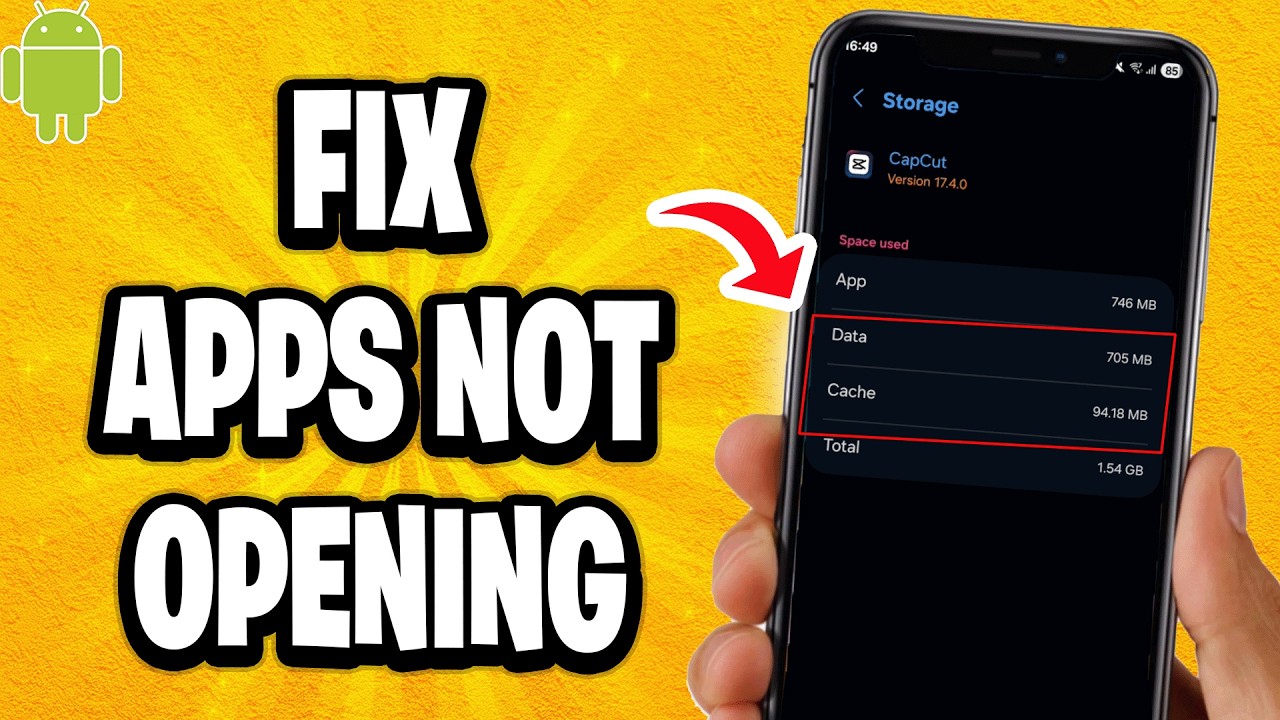 How To Fix Apps Not Opening On Android - YouTube